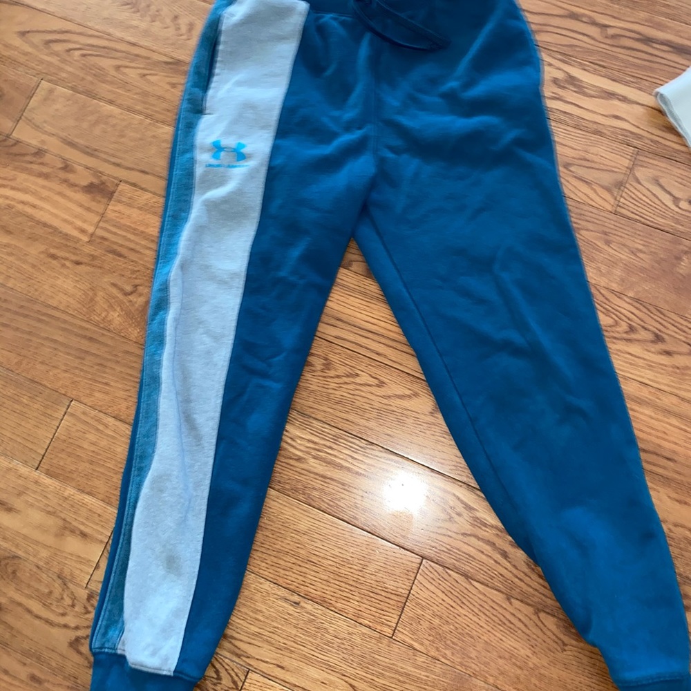 boys under armor sweat pants, youth large